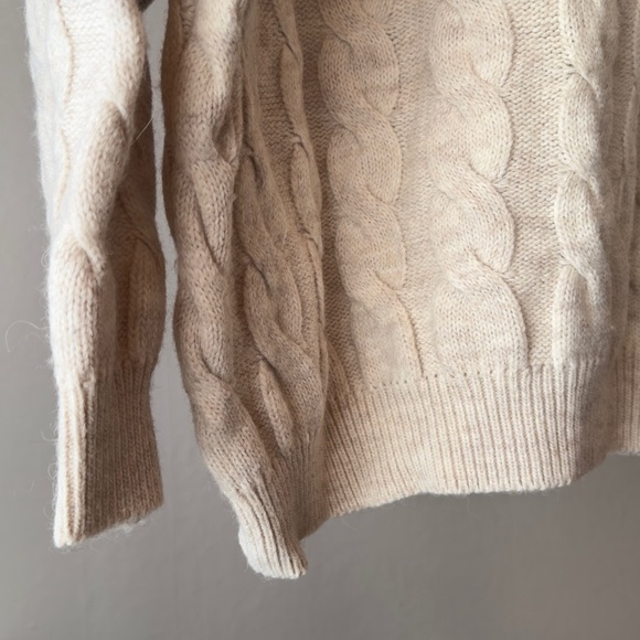 Vintage Italian Alpaca Wool Acrylic Blend Sweater - Picture 12 of 13